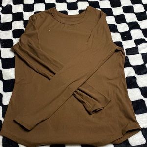 Brown, long sleeve size XL